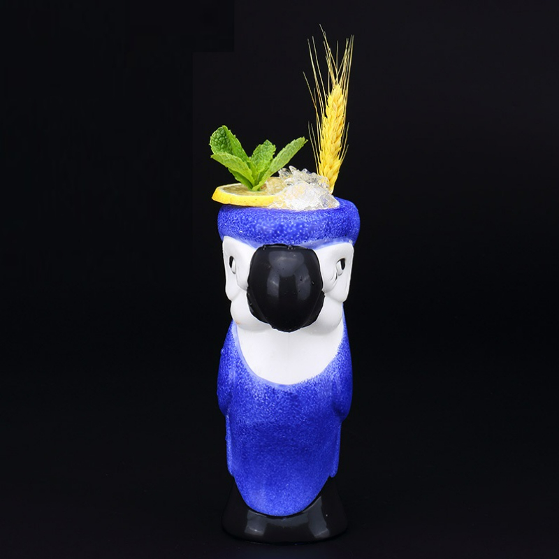 Wine Beer Cocktail - Parrot Hawaii Tiki Mugs Cocktail Cup