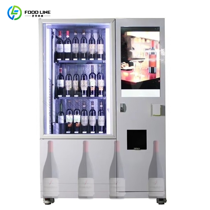 Wine Beer & More - Smart Age Verification Lift System Refrigerator