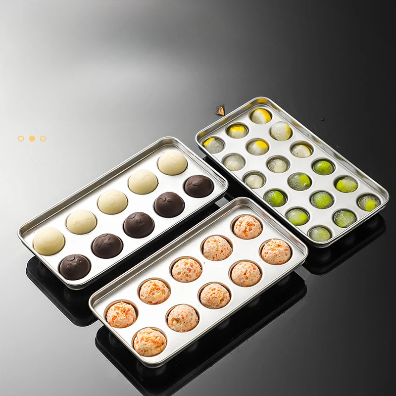 Whiskey Stone Set - 304 Stainless Steel Ice Tray Household