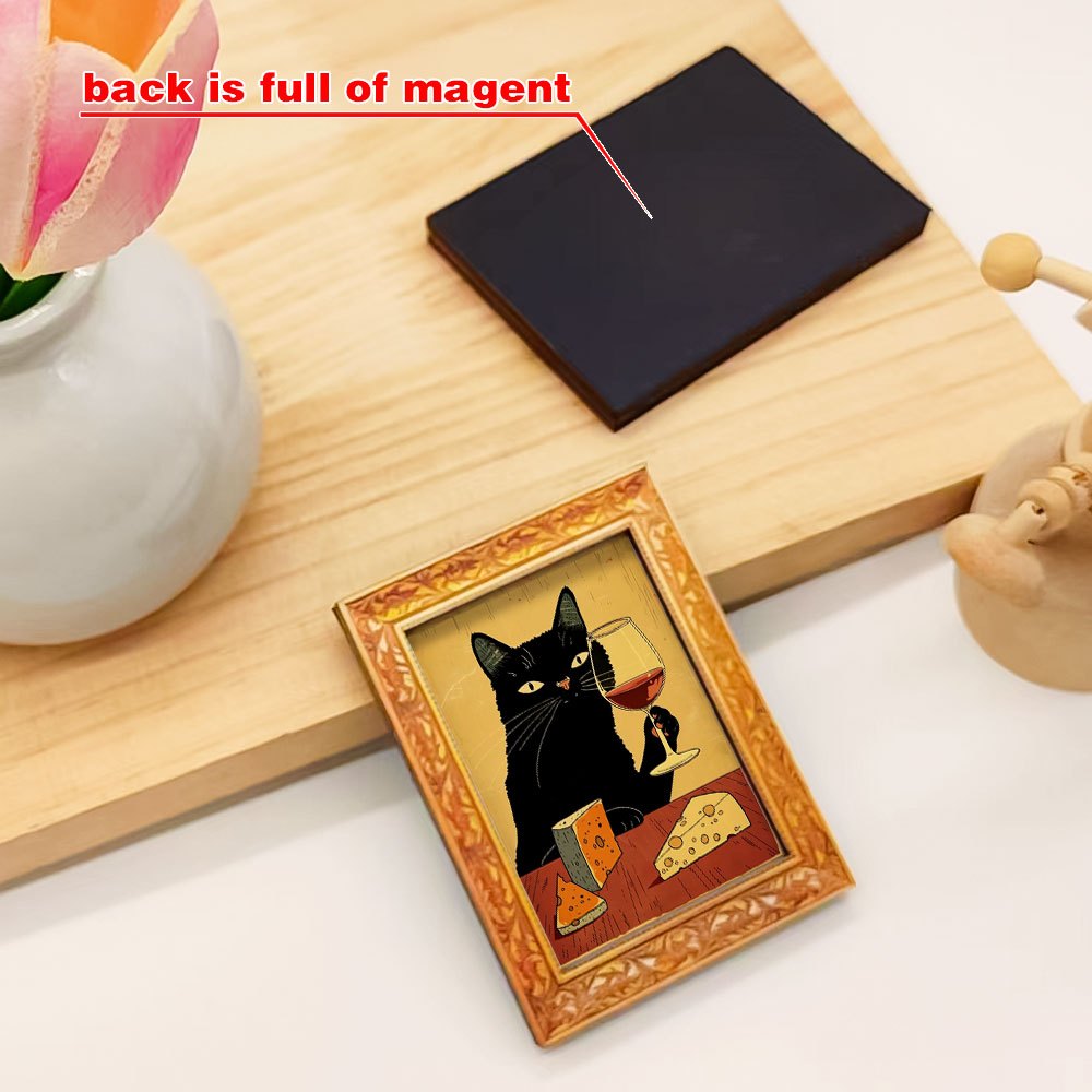 1 elegant black cat fridge mag - Wine Beer Refrigerator review and price