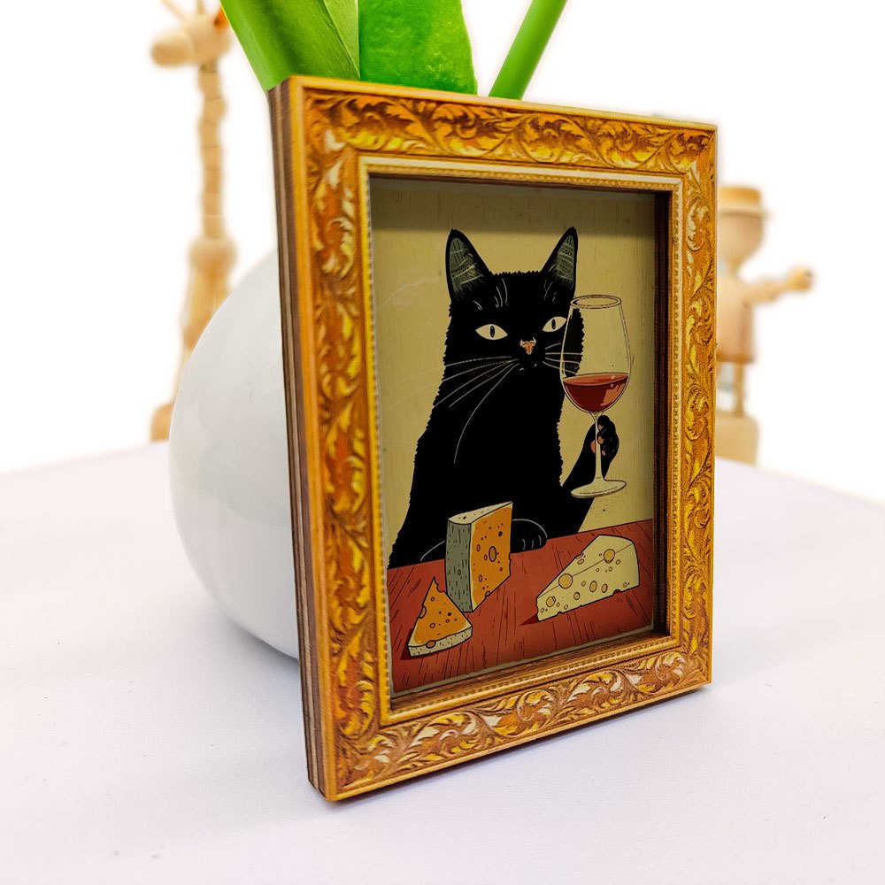 1 elegant black cat fridge mag - Wine Beer Refrigerator review and price