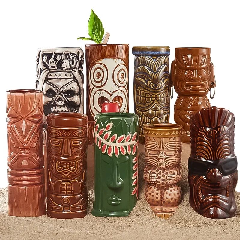 60 Type Hawaiian Tiki Mug Cera - Wine Beer Cocktail review and price