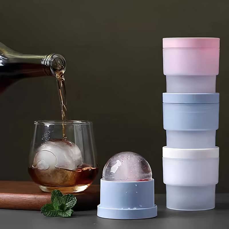3Pcs Ice Ball Maker, Round Ice - Wine Beer Refrigerator review and price