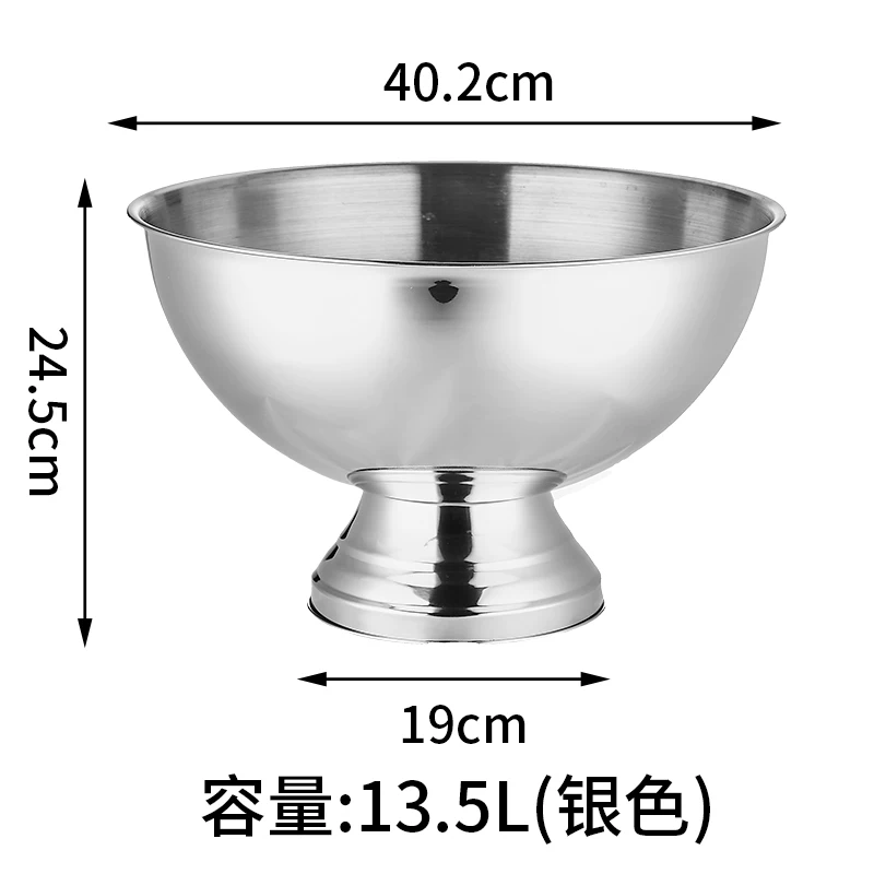 Large Stainless Steel Ice Buck - Wine Beer Cocktail review and price