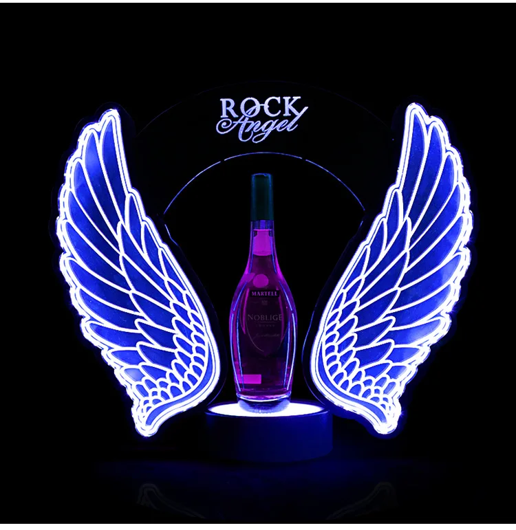 Rechargeable LED Flashing Ange - Wine Beer & More review and price