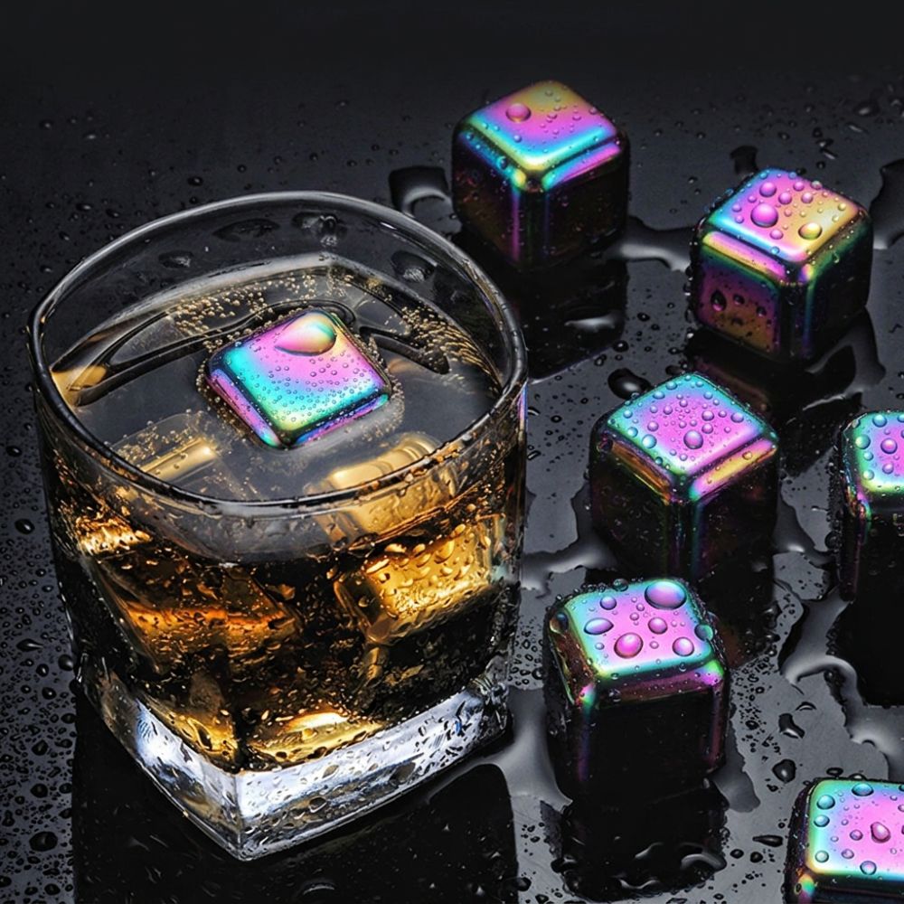 304 Stainless Steel Reusable M - Whiskey Stone Set review and price