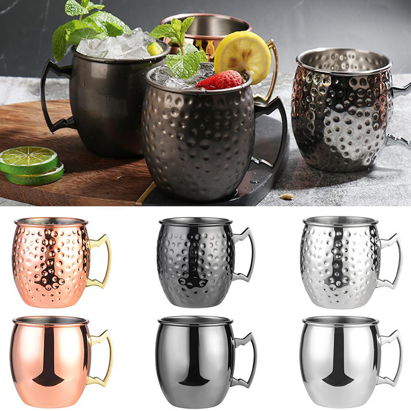 1Pcs 530ml Stainless Steel Mos - Wine Beer Cocktail review and price
