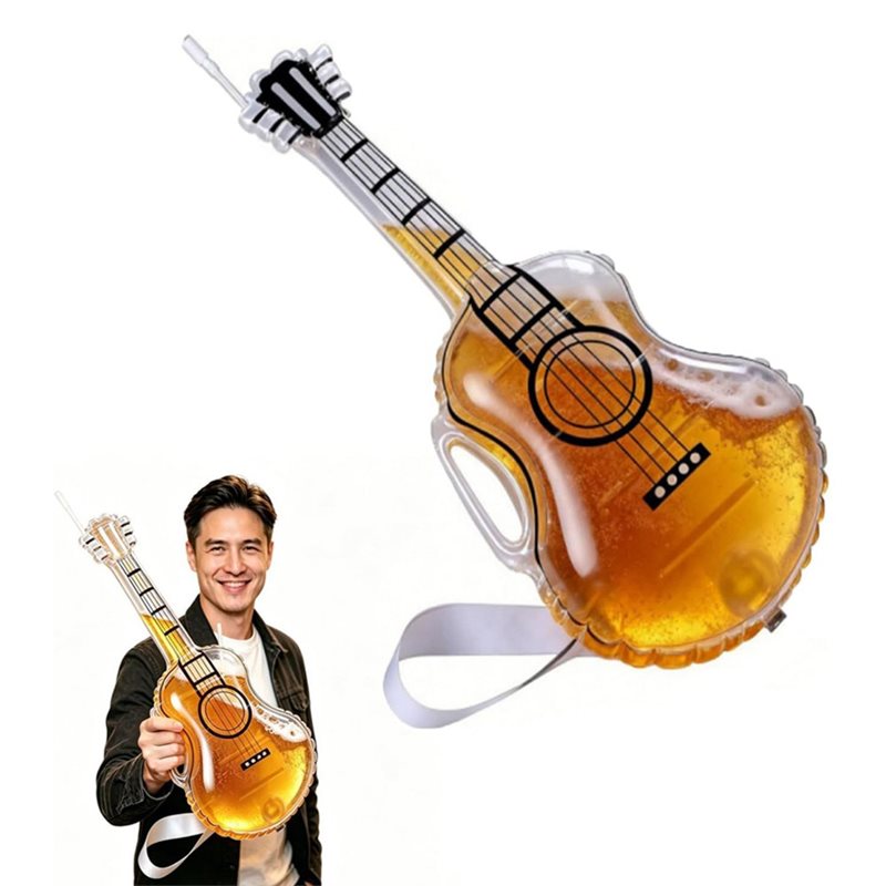 AC62-Transparent Guitar Glass  - Wine Beer Festival review and price