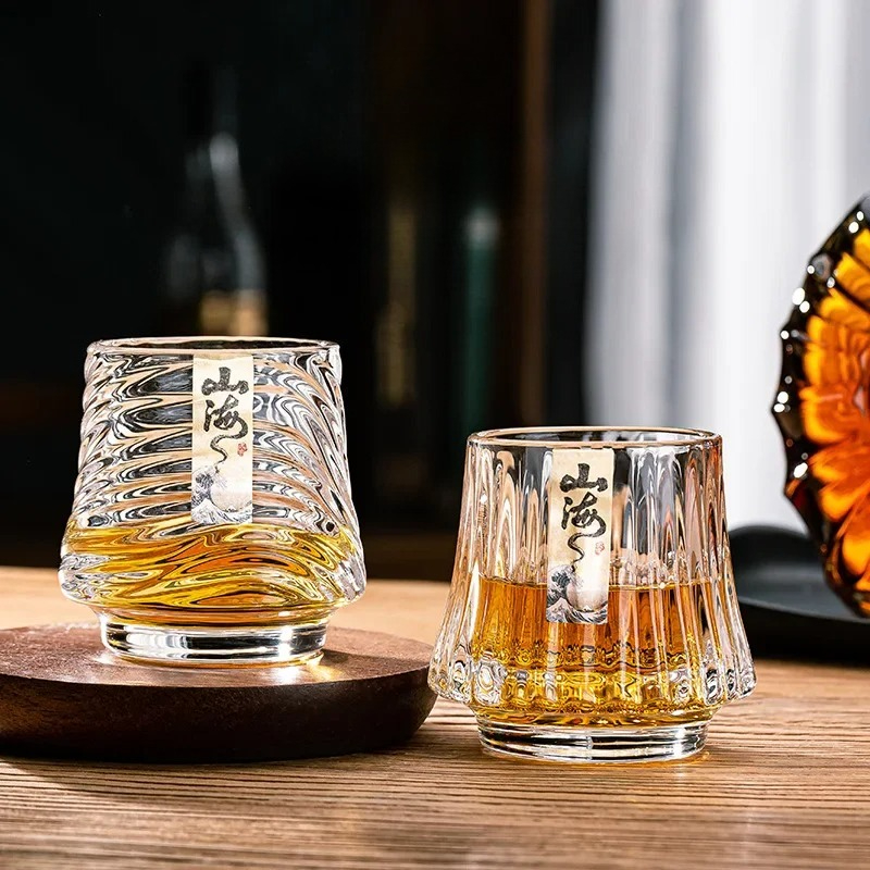 Glass Whiskey Cup Set Shanhai  - Wine Beer Cocktail review and price