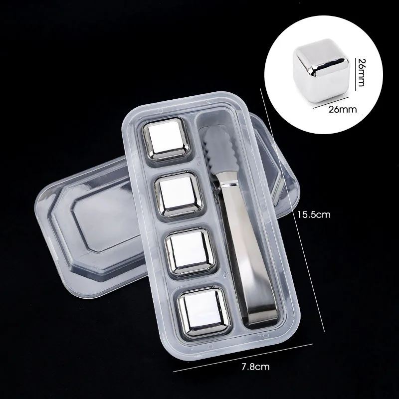 Bar Tool 4/6/8 Pcs Stainless S - Whiskey Stone Set review and price