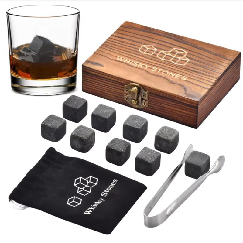 9 PCS Whisky Ice Stones Reusab - Whiskey Stone Set review and price