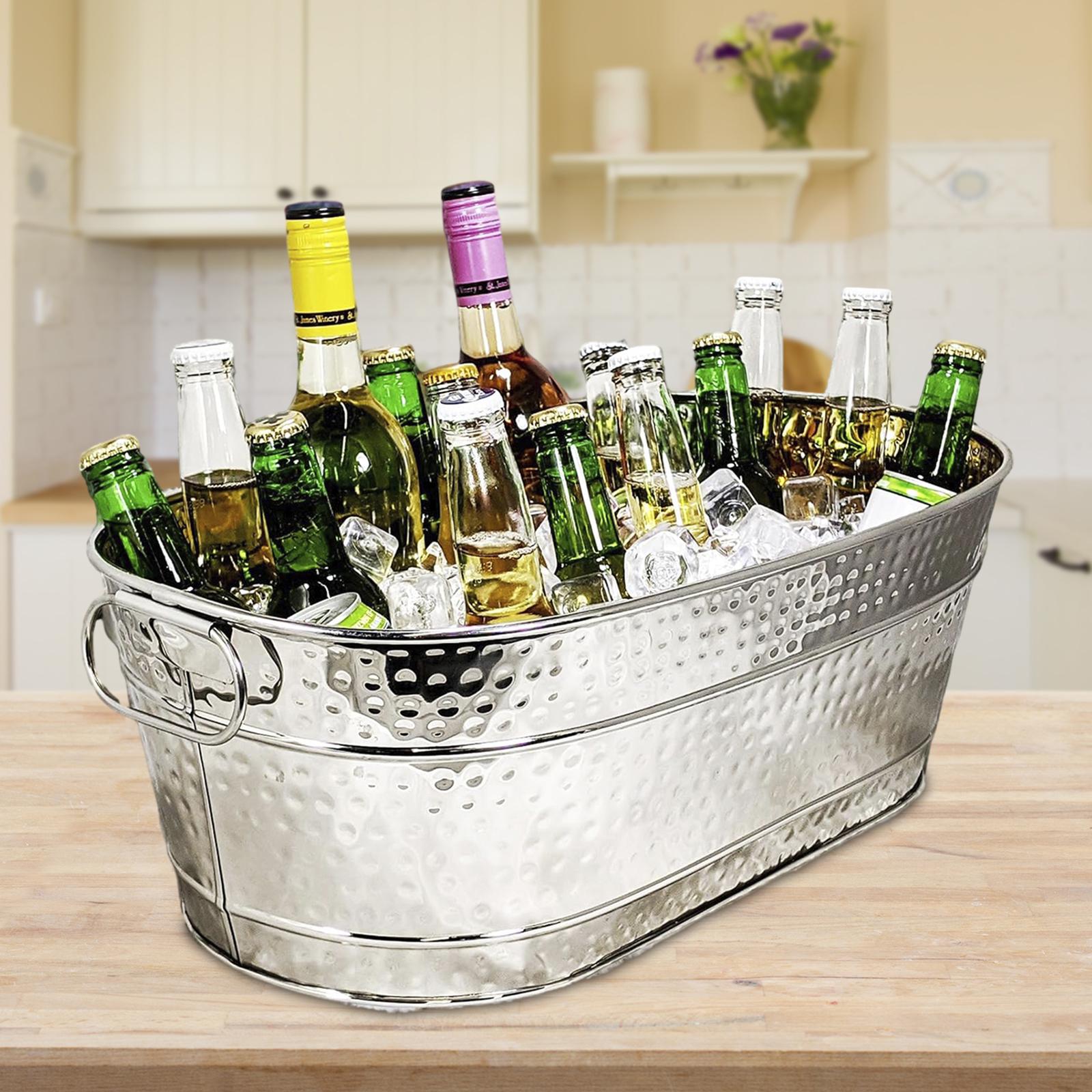 Ice Bucket Galvanized Tub Stor - Wine Beer Cocktail review and price