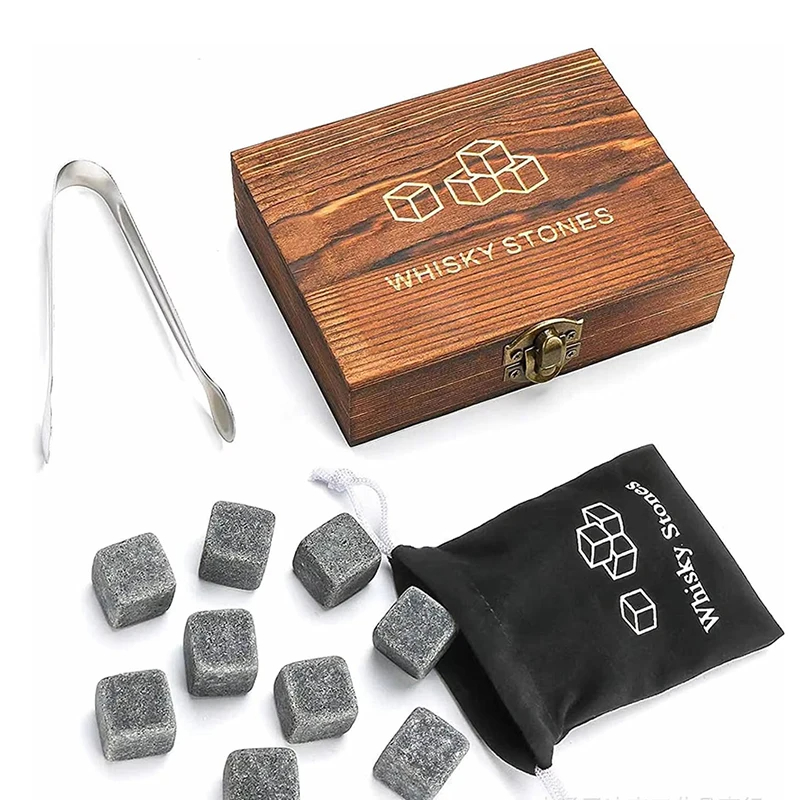Whisky Stones Gift Set 9 Pcs N - Whiskey Stone Set review and price