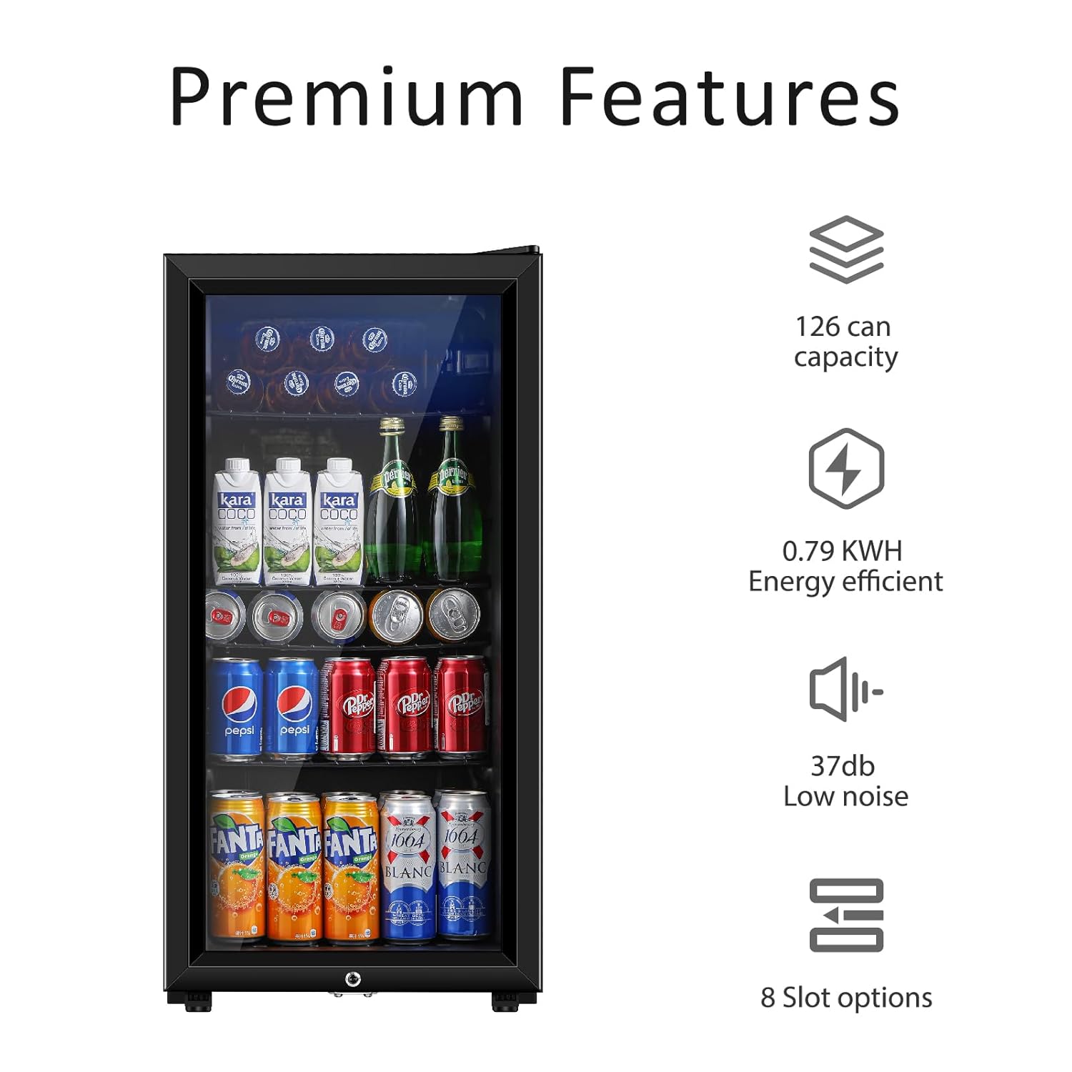 Beverage Refrigerator, 3.2 Cu. - Wine Beer Refrigerator review and price