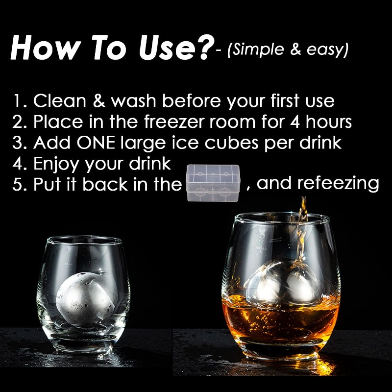 Reusable Ice Cubes & Metal Chi - Wine Beer Refrigerator review and price
