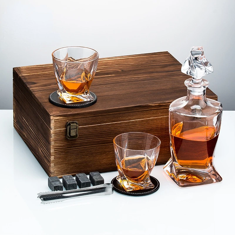 Whiskey Decanter and Stones Gi - Whiskey Stone Set review and price